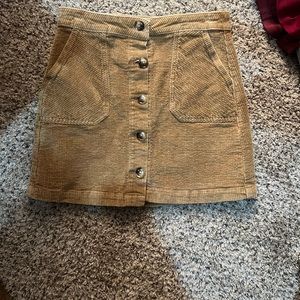 Versona Corduroy Mini Skirt